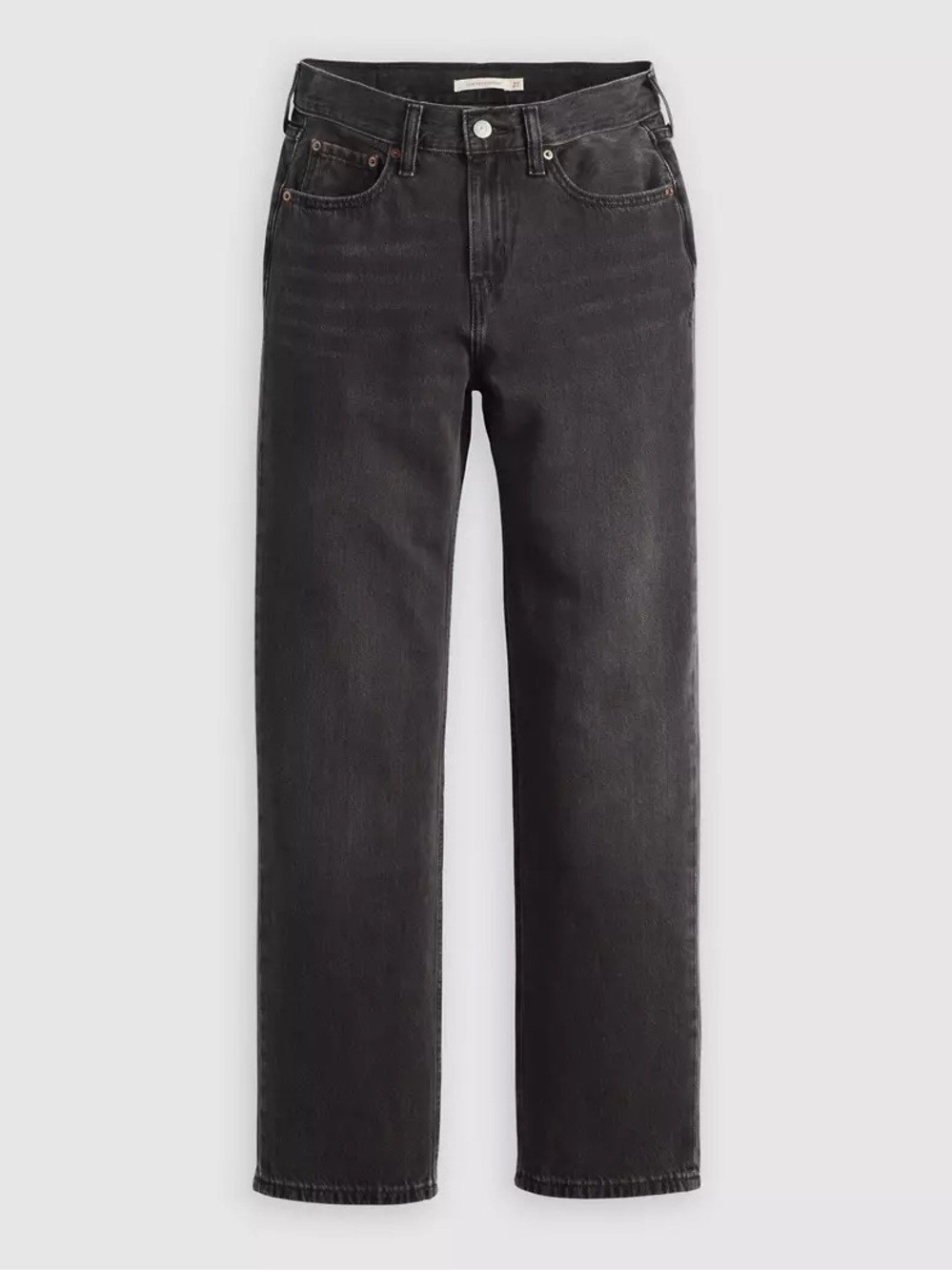 Levi's Women's Straight-Leg Black Jeans